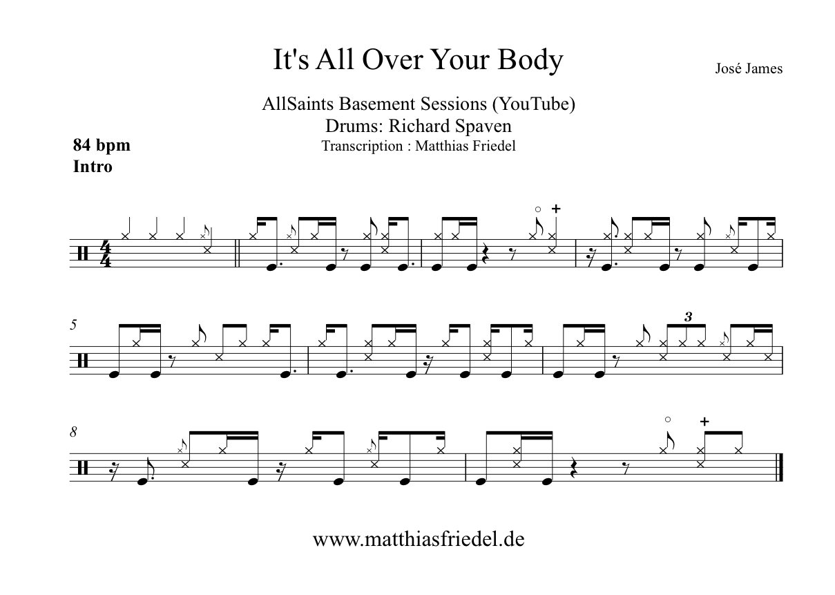 It's All Over Your Body